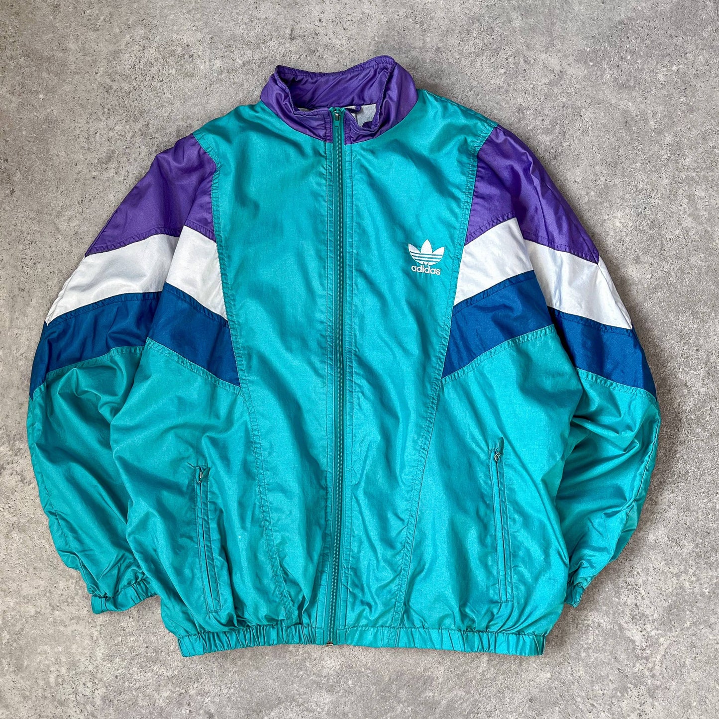 Vintage 80s Adidas Track Jacket - S