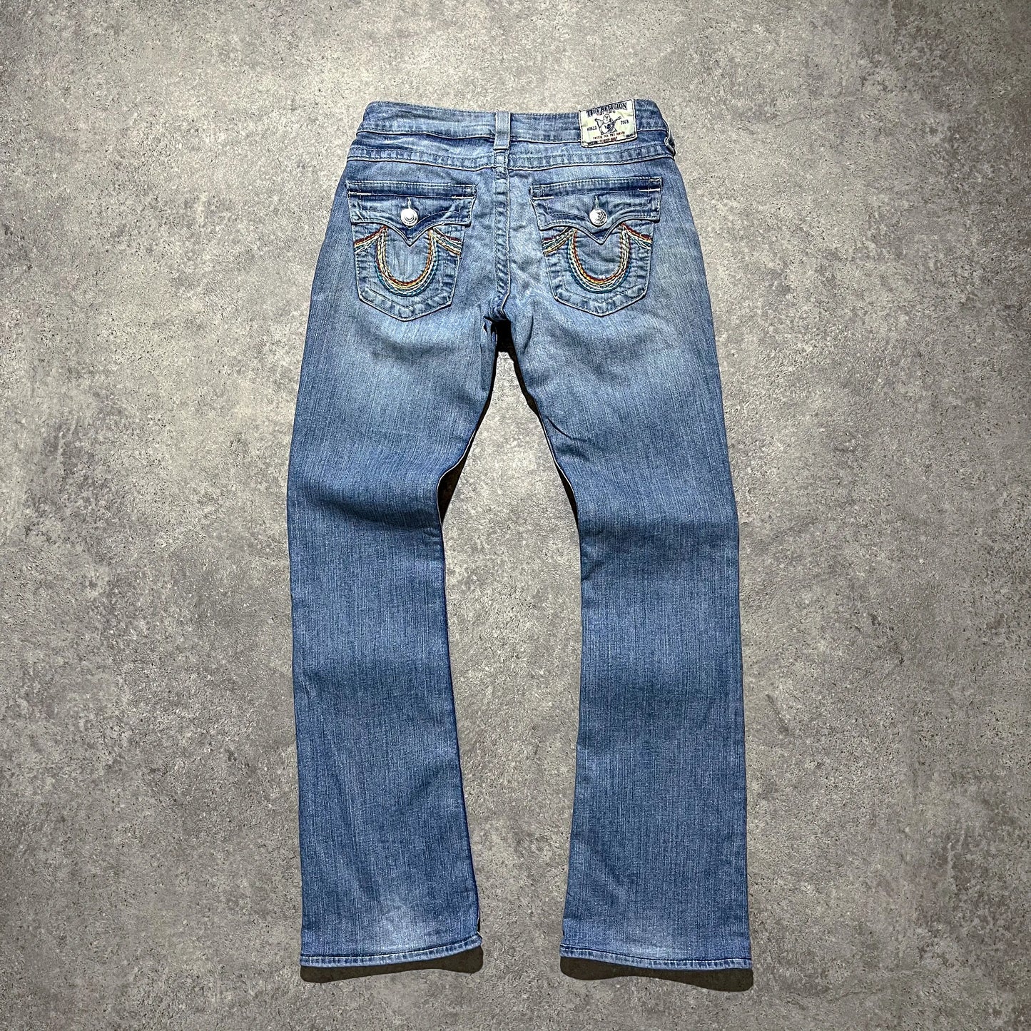 True Religion Hi-Rise Bootcut Jeans - W27 L30