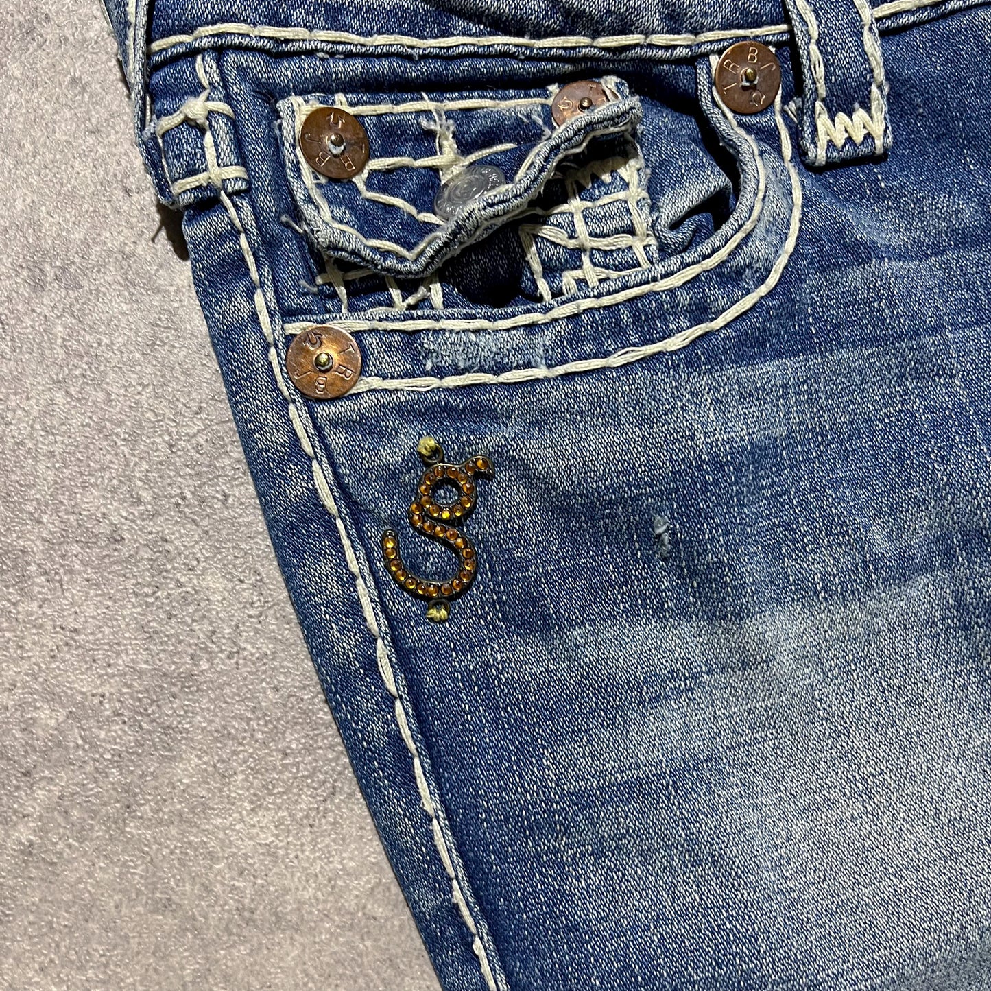 True Religion Joey Super T Jeans - W27 L30